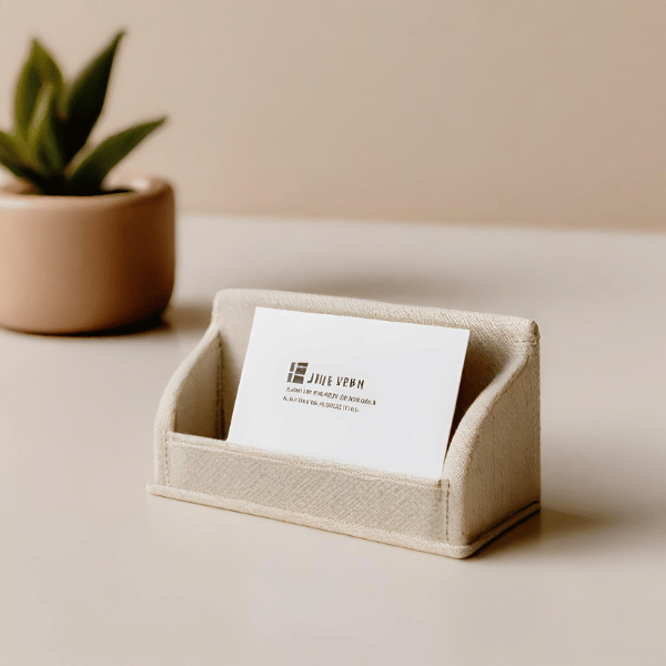 Desktop Business Card Holder