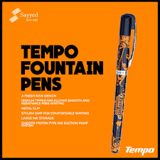 Piano Tempo Fountain Pen