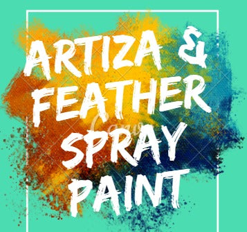 Artiza & Feather Spray Paint