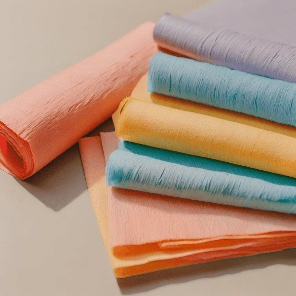 Colored Crepe Papers