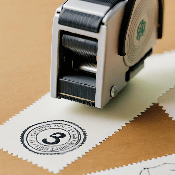 Printy Stamp Numbering