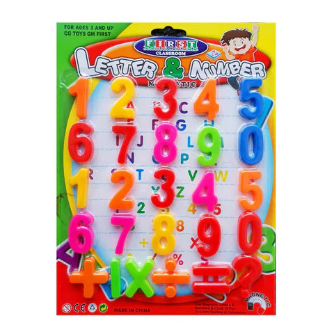 Educational Letters & Numbers