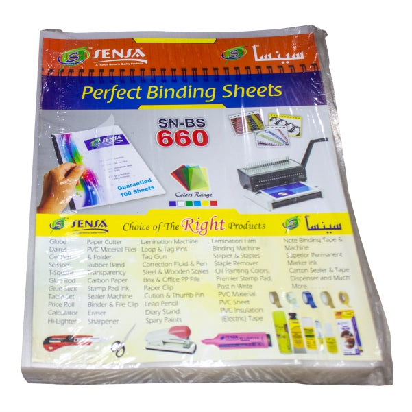 Sensa Binding Sheet Perfect