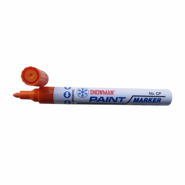 Snowman Paint Marker