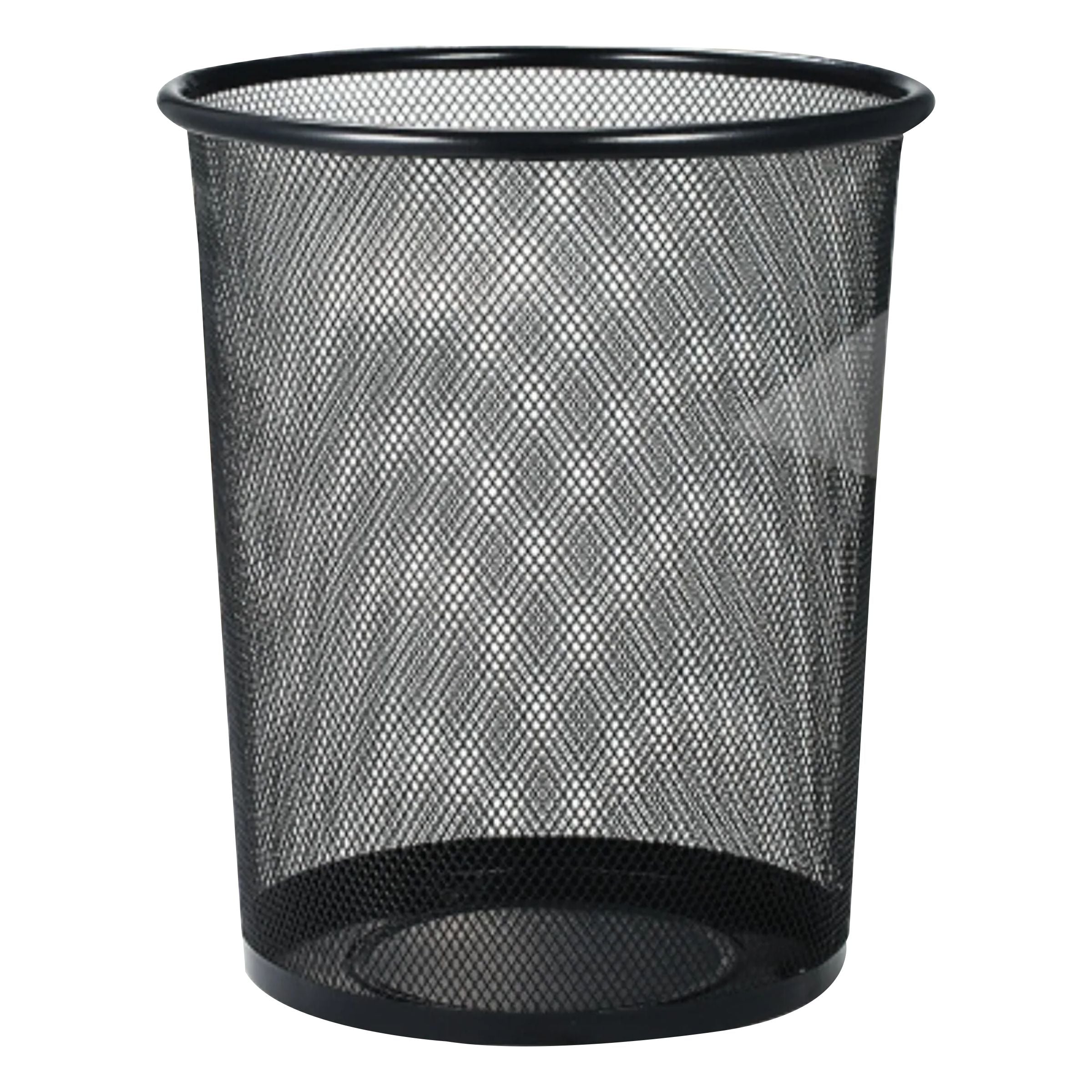 Steel Basket Metal Mesh Black