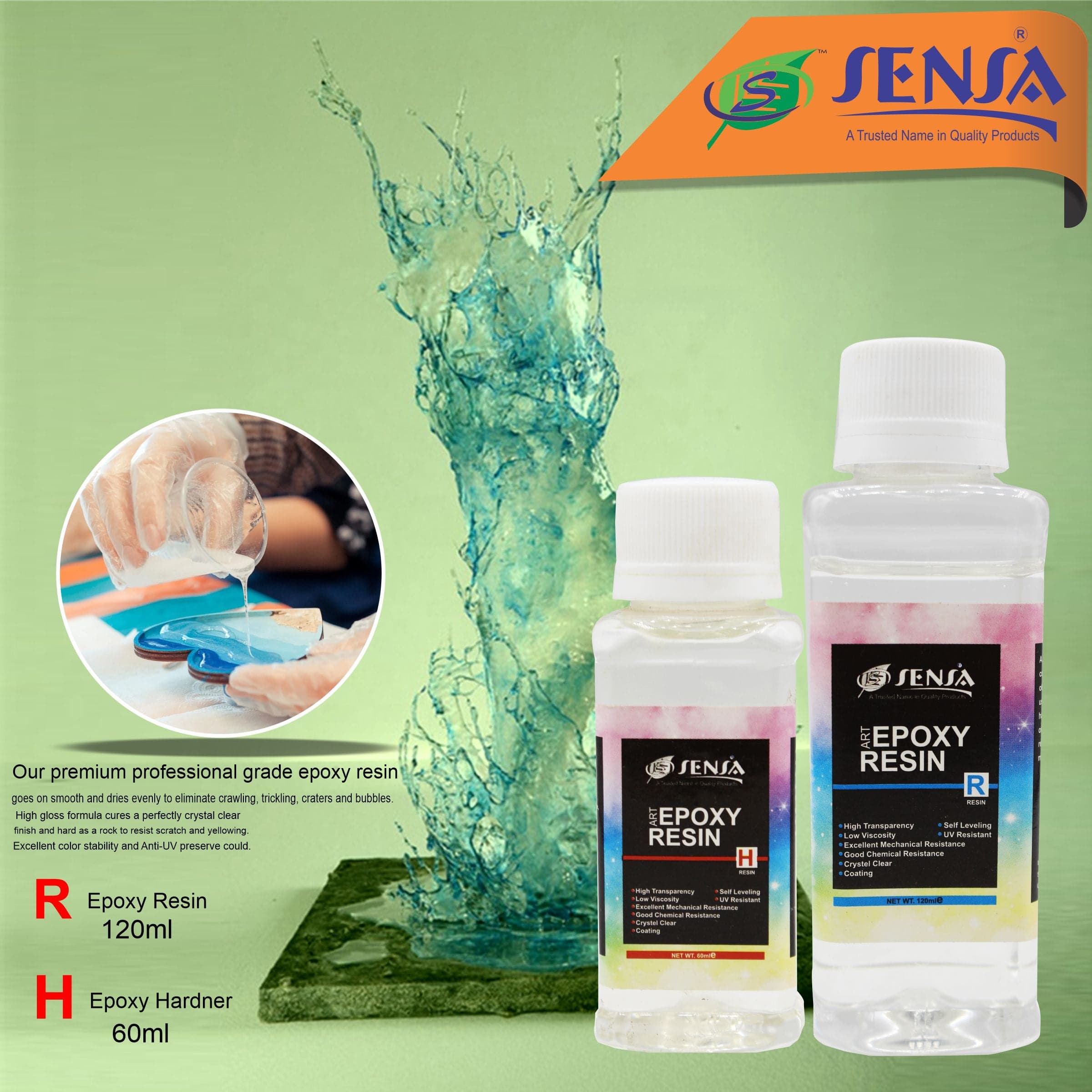 Sensa Epoxy Resin and Hardener