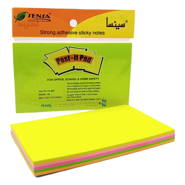 Sensa Sticky Notes Mix Color