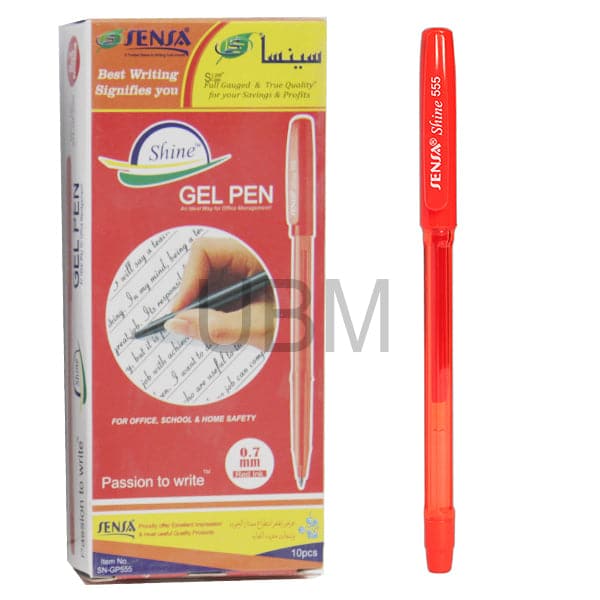 Sensa Gel Pen Shine #555