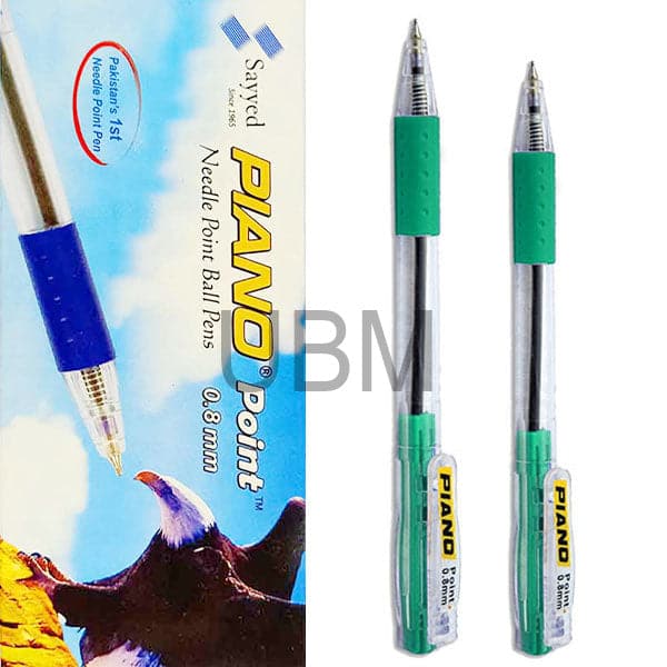 Piano Point Ballpoint Pen 0.8mm Pack of 10